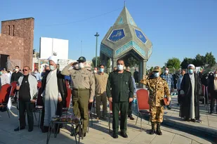 گرامیداشت عملیات بیت المقدس  در مقبره الشهدای شهرستان ری