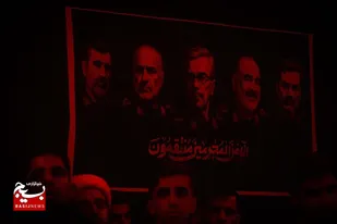 گزارش تصویری شب هفتم ماه محرم در گتوند