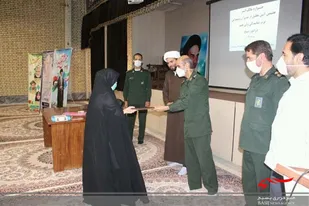 آئین تجلیل از مدیران ومسئولین برتر نمایندگی، ولی فقیه در ناحیه مقاومت بسیج بروجرد
