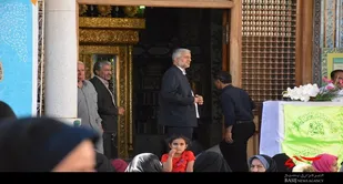 جشن میلاد و غباروبی امامزادگان شهرکرد باحضور خادمین حضرت معصومه (س)