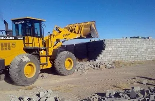 ۴ هزار متر مربع از زمین&zwnj;های دولتی درقشم رفع تصرف شد