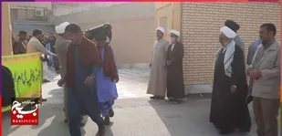 اعزام طلاب حوزه علمیه امیرالمؤمنین(ع) ایرانشهر به مناطق عملیاتی دفاع مقدس