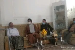 از خانواده معظم بسیجی شهید محمد احسان اسماعیلی در زاهدان دیدار شد