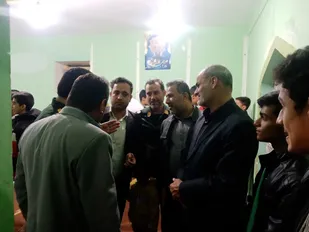 نشست صمیمی هیئت فرماندهی سپاه امام صادق(ع) بوشهر با بسیجیان دوراهک