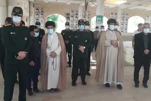 مادر شهید بهزاد بهزادی&nbsp; به فرزند شهیدش پیوست