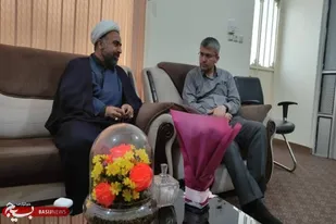 دیدار مسئول نمایندگی ولی فقیه در تیپ امام صادق (ع) با دکتر رضایی