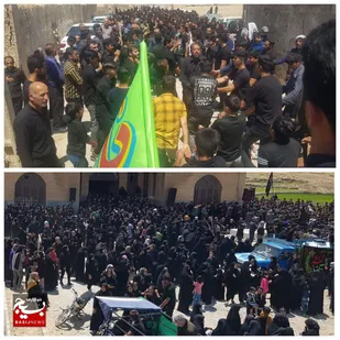 برگزاری مراسم روز عاشورا با 
حضور گسترده  آحاد مردم در شهرستان صیدون