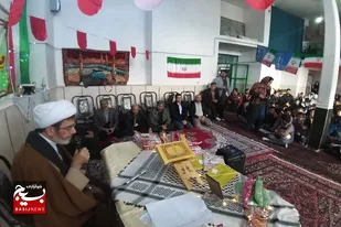 برگزاری جشن ایام الله دهه فجر در روستای بیوک آباد قهاوند