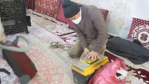 اردوی جهادی بسیج اصناف در روستای نوده بام