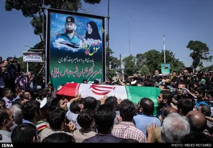 برگزاری چهلمین روز درگذشت همسر شهید بابایی در قزوین