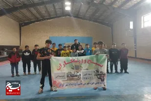 برگزاری مسابقات چند جانبه فجر به همت حوزه قمربنی هاشم (ع) ملایر