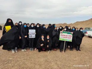 برگزاری میدان تیر گردان های کوثر در دهه مبارک فجر در مه ولات