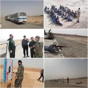 برگزاری اردوی میدان تیر دانش آموزی در شهرستان پیشوا