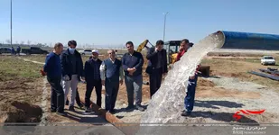 راه اندازی چاه شماره 9 اقبالیه با آبدهی 35 لیتر در ثانیه
