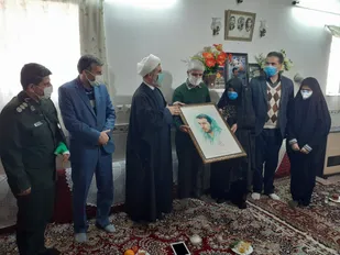 دیدار از خانواده شهید مدافع حرم الیاس چگینی