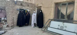 دیدار بسیجیان شاهرودی با خانواده های اهل سنت