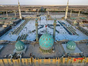 مراسم اهدای ۶۲۶ سری جهیزیه به زوج&zwnj;های جوان قمی