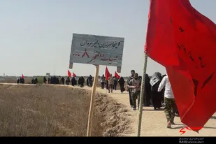 کاروان راهیان نور حوزه حضرت فاطمه(س) بهار در مناطق عملیاتی جنوب