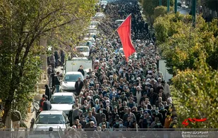 تشییع باشکوه پیکر شهید مدافع وطن &laquo;سجاد فراهانی&raquo; در اراک