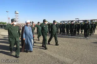صبحگاه مشترک تیپ انصارالحسین (ع) همدان