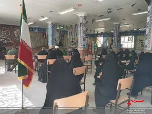 برگزاری یادواره شهدای دفاع مقدس در مدرسه حضرت زهرا (س) شهرک قائم