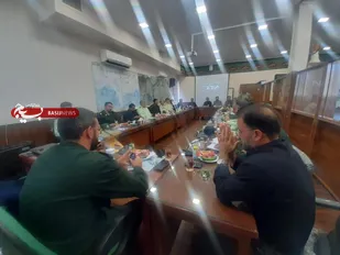 نشست تعاملی و همکاری سپاه و فرماندهی انتظامی شهرستان شاهرود