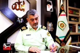 دیدار مردمی فرمانده انتظامی خوزستان در مسجد چهارده معصوم اهواز