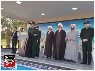 صبحگاه مشترک دانش آموزی در شهرستان آمل