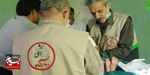 خدمت&zwnj;رسانی پزشکان جهادی قم در جزیره خارگ