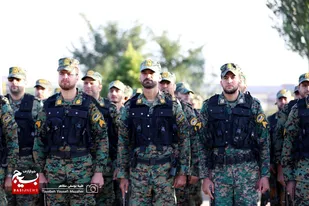 مراسم صبحگاه مشترک نیروهای نظامی و انتطامی استان همدان برگزار شد