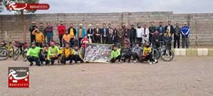 رکاب زنی دوچرخه&zwnj;سواران تربت&zwnj;جامی در گراميداشت هفته بسیج و روز نیروی دریایی+تصاویر