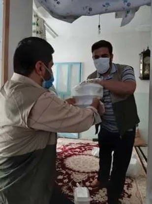 توزیع بیش از 500 بسته غذایی بین نیازمندان شهر چلیچه