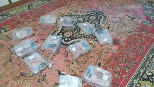 توزیع گوشت گرم بین نیازمندان روستای خزعل آباد