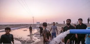 دانشجویان جهادگر به کمک غیزانیه می&zwnj;روند