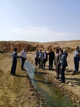 بازدید گروه جهادی بسیج مهندسین کشاورزی شاهرود از روستای مزج شاهرود