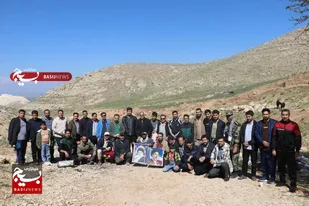 کوهپیمایی کارکنان سپاه ناحیه و آموزش و پرورش کبودراهنگ