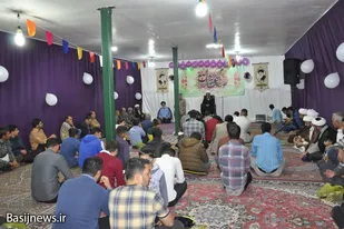 برگزاری جشن میلاد حضرت رسول(ص) و امام صادق(ع) در پایگاه شهید عسگری اسدآباد