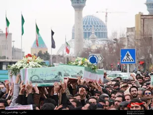 تشیع پیکر پاک شهدا دفاع مقدس/گزارش تصویری سوم