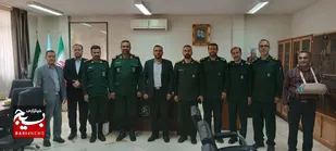 دیدار فرماندهان سپاه شاهرود با مسئولان قضایی شهرستان +عکس