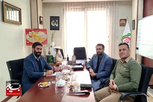 دیدار مسئول سازمان بسیج ادارات همدان با مسئول سازمان بسیج ادارات و کارمندان کشور