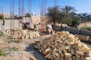 ساخت منزل محروم در روستای کمارج کازرون