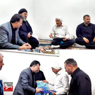دیدار و تکریم خانواده سردار شهید بهروزی در بهبهان