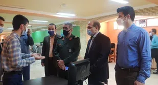 بازدید مسئول سازمان بسیج علمی کشور از مراکز رشد و فناوری بسیج ایلام