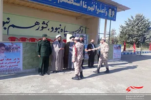 برگزاری صبحگاه مشترک در اسدآباد
