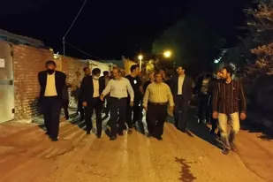 برپایی گشت محله محور رضویون در آرادان