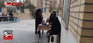 بازارچه نوروزی محله باقریه پردیسان در قم برپا شد