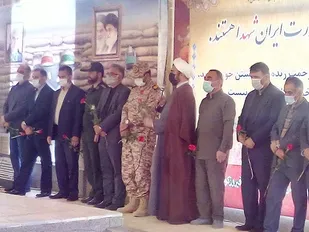 گلباران گلزار شهدای شهرستان فیروزکوه