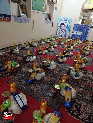 اهدای ۵۰ بسته غذایی به نیازمندان گتوند در هفتادمین فعالیت صندوق کرامت