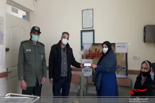 برگزاری رزمايش جهاد آموزشی پويش لبخند رضايت در قهاوند