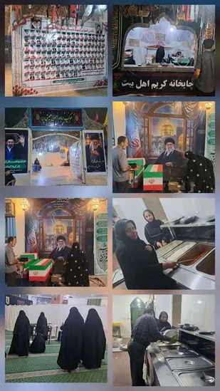 جلوه&zwnj;های خدمت و فرهنگ در موکب امام حسن مجتبی(ع) شهرستان پارسیان